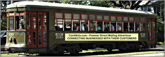 new orleans direct mail advertising, new orleans post card advertising