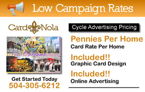 new orleans post card advertising